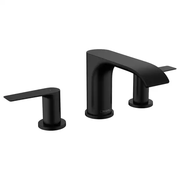 Смеситель для раковины Hansgrohe Vivenis (цвет - чёрный матовый), с донным клапаном (75033670) фото 1 Aquada.com.ua Смеситель для раковины Hansgrohe Vivenis (цвет - чёрный матовый), с донным клапаном (75033670) фото 1 Aquada.com.ua