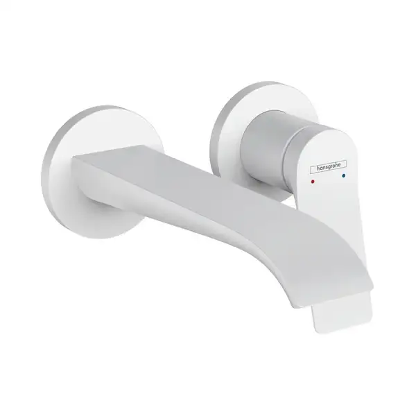 Hansgrohe Vivenis 195 Смеситель для умывальника, Matt White (75050700) Hansgrohe Vivenis 195 Смеситель для умывальника, Matt White (75050700)