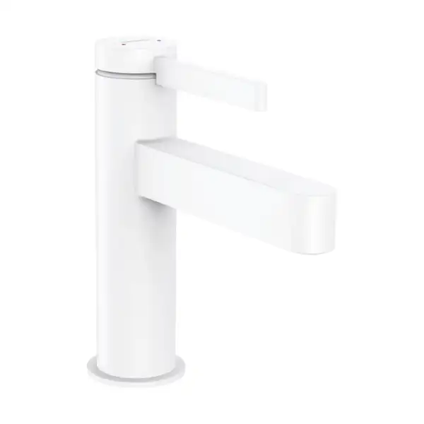 Hansgrohe Finoris 100 Смеситель для умывальника, белый матовый (76010700) Hansgrohe Finoris 100 Смеситель для умывальника, белый матовый (76010700)