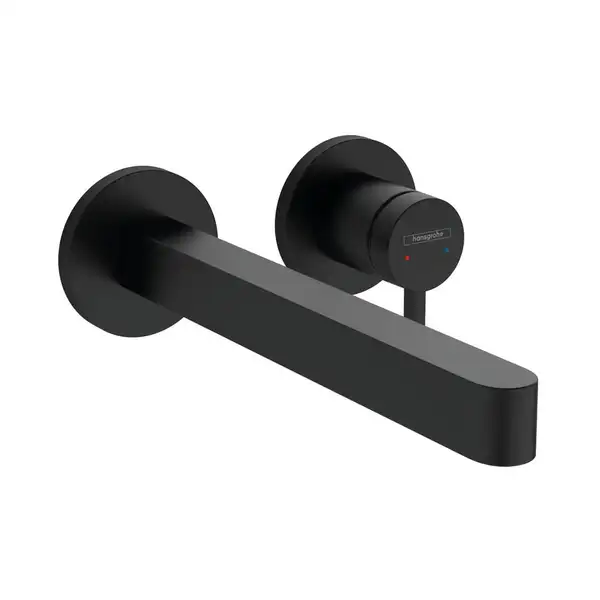 Hansgrohe Finoris 225 Смеситель для умывальника, черный матовый (76050670) Hansgrohe Finoris 225 Смеситель для умывальника, черный матовый (76050670)