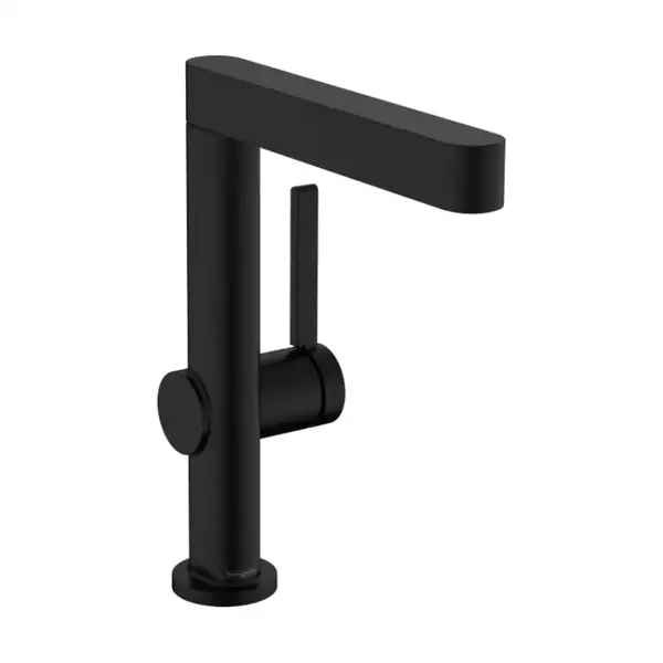 Hansgrohe Finoris 230 Смеситель для умывальника, черный матовый (76060670) Hansgrohe Finoris 230 Смеситель для умывальника, черный матовый (76060670)