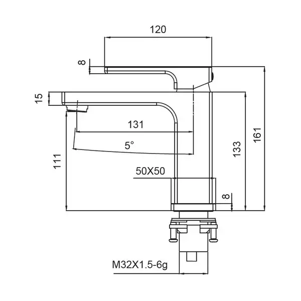 KOER KB-10009-05 Смеситель для умывальника, черный (KR3499) KOER KB-10009-05 Смеситель для умывальника, черный (KR3499)