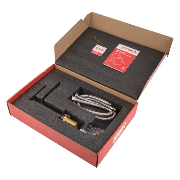 KOER KB-10028-05 Смеситель для умывальника, хром (KR5290) KOER KB-10028-05 Смеситель для умывальника, хром (KR5290)
