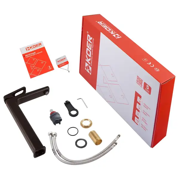 KOER KB-11031-05 Смеситель для умывальника, хром (KR5434) KOER KB-11031-05 Смеситель для умывальника, хром (KR5434)