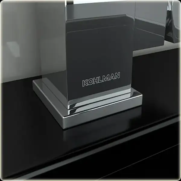 Смеситель для раковины (умывальника) KOHLMAN EXCELENT CHROME (QB150H)