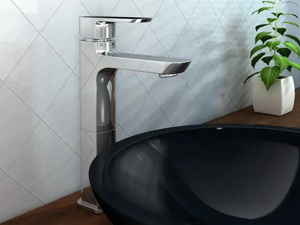 Смеситель для раковины (умывальника) KOHLMAN FOXAL CHROME высокий (QB170F) Смеситель для раковины (умывальника) KOHLMAN FOXAL CHROME высокий (QB170F)