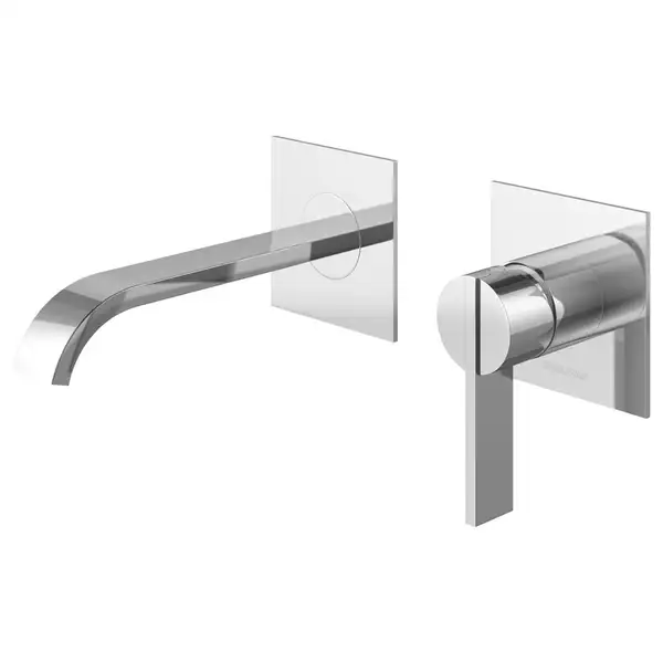 Смеситель для раковины (умывальника) KOHLMAN DEXAME CHROME + BOX скрытого монтажа (QW183D) Смеситель для раковины (умывальника) KOHLMAN DEXAME CHROME + BOX скрытого монтажа (QW183D)