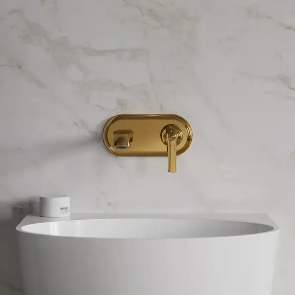 смеситель для умывальника скрытого монтажа Omnires Armance gold (AM5215GL) смеситель для умывальника скрытого монтажа Omnires Armance gold (AM5215GL)