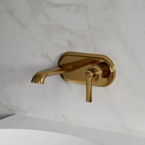 смеситель для умывальника скрытого монтажа Omnires Armance gold (AM5215GL) смеситель для умывальника скрытого монтажа Omnires Armance gold (AM5215GL)