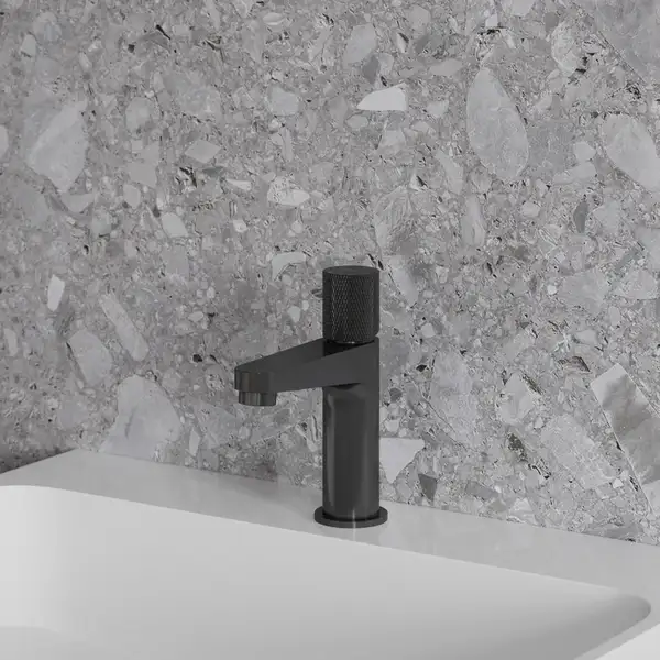 Omnires Contour Змішувач для умивальника, антрацит (CT8010AT) Omnires Contour Змішувач для умивальника, антрацит (CT8010AT)
