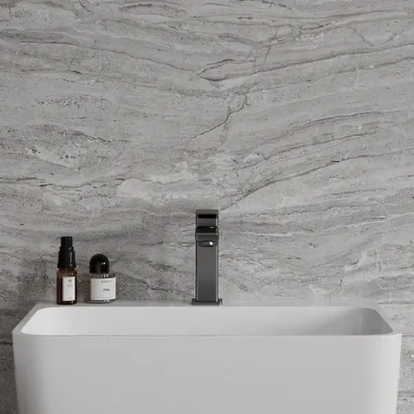Omnires Parma Змішувач для умивальника, графіт (PM7410GR) Omnires Parma Змішувач для умивальника, графіт (PM7410GR)