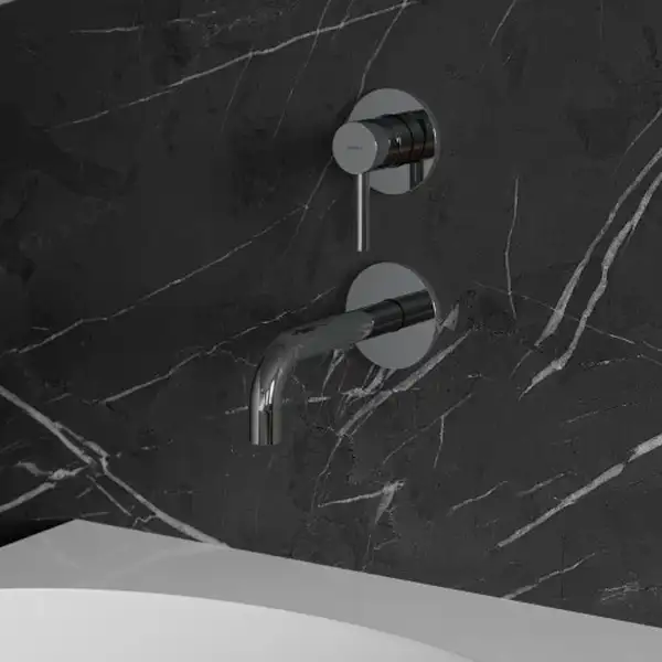 змішувач для умивальника прихованого монтажу Omnires Y chrome (Y1215NCR)