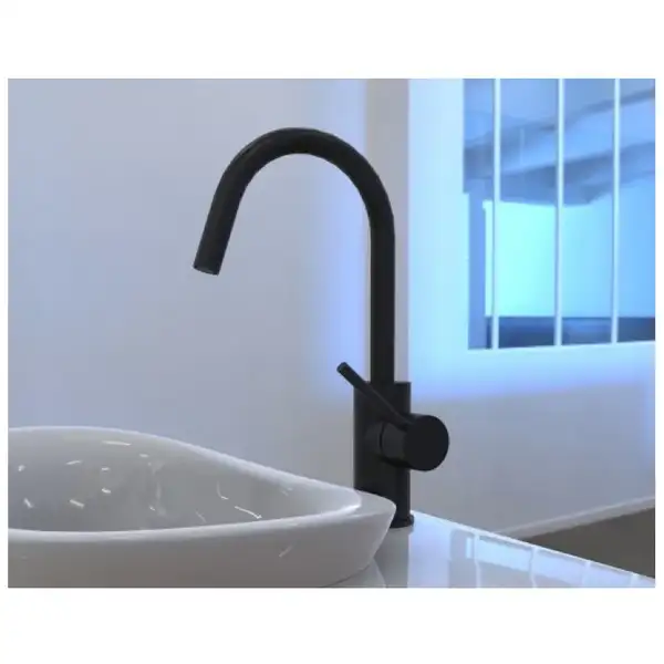 Paffoni Light Змішувач для умивальника, чорний матовий (LIG078NO) Paffoni Light Змішувач для умивальника, чорний матовий (LIG078NO)