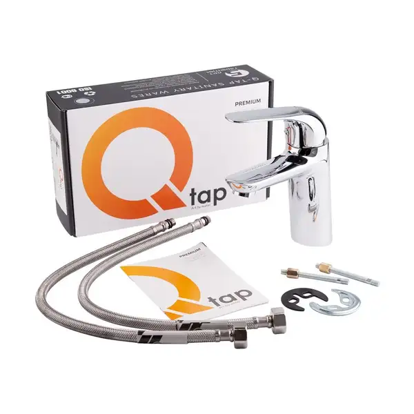 Смеситель для раковины Qtap Arena CRM 001 (QTARECRM001) фото 5 Aquada.com.ua Смеситель для раковины Qtap Arena CRM 001 (QTARECRM001) фото 5 Aquada.com.ua