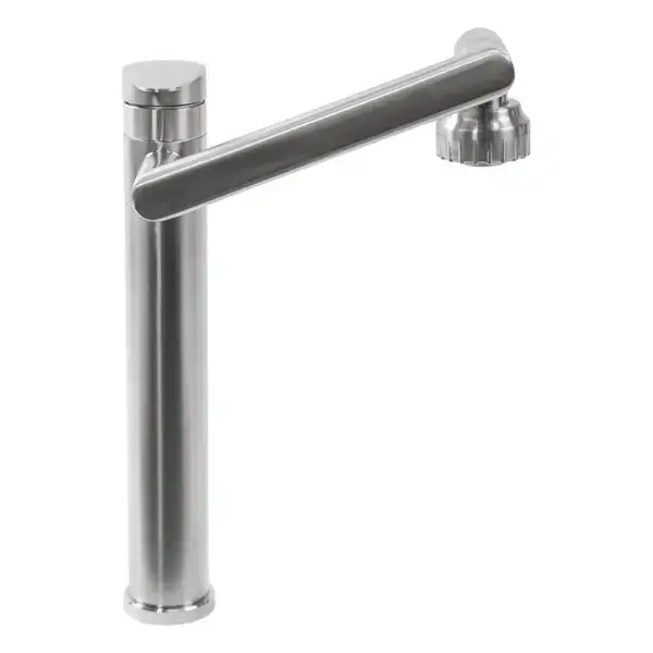 Смеситель для раковины (умывальника) REA PACO NIKIEL BRUSHED никель высокий (REA-B0537) Смеситель для раковины (умывальника) REA PACO NIKIEL BRUSHED никель высокий (REA-B0537)
