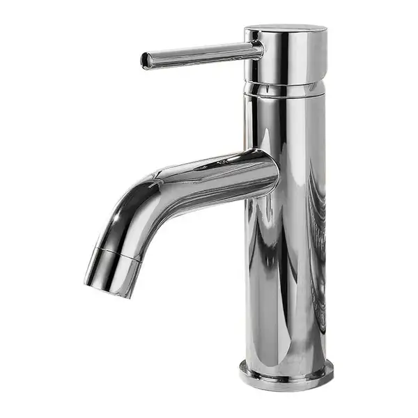 Смеситель для раковины (умывальника) REA LUNGO CHROME хром низкий (REA-B4101) Смеситель для раковины (умывальника) REA LUNGO CHROME хром низкий (REA-B4101)