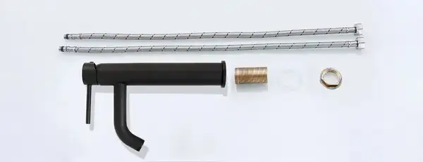 Смеситель для раковины (умывальника) REA LUNGO BLACK черный высокий (REA-B4103) Смеситель для раковины (умывальника) REA LUNGO BLACK черный высокий (REA-B4103)
