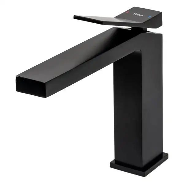 Rea Duet Black Смеситель для раковины, черный (REA-B4412) Rea Duet Black Смеситель для раковины, черный (REA-B4412)