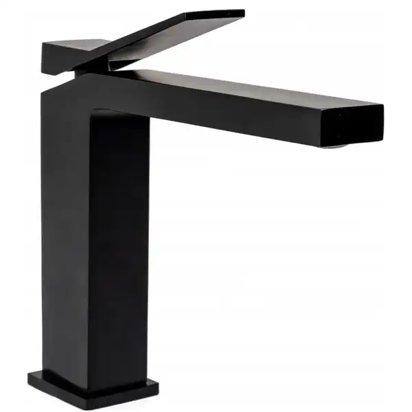 Rea Duet Black Смеситель для раковины, черный (REA-B4412) Rea Duet Black Смеситель для раковины, черный (REA-B4412)