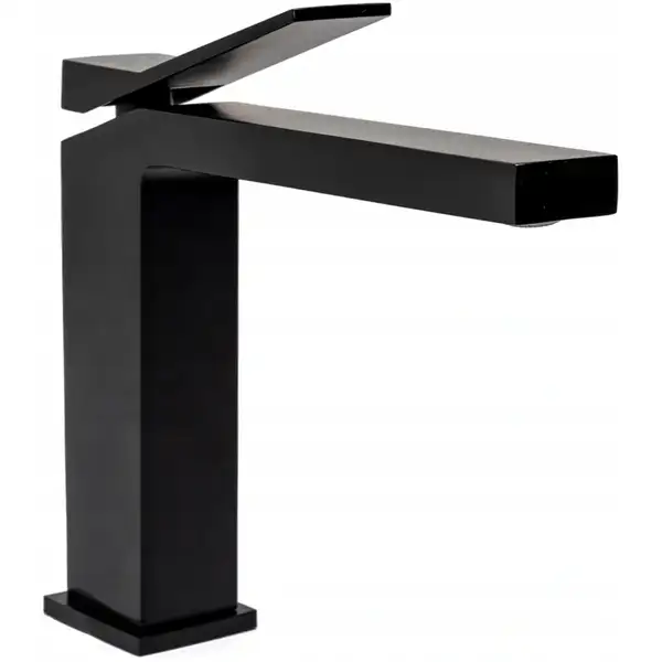 Rea Duet Black Смеситель для раковины, черный (REA-B4412) Rea Duet Black Смеситель для раковины, черный (REA-B4412)