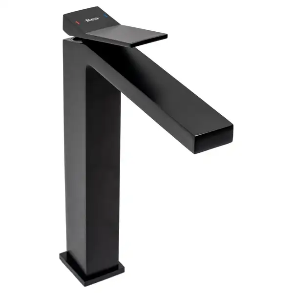 Rea Duet Black Смеситель для раковины, черный (REA-B4414) Rea Duet Black Смеситель для раковины, черный (REA-B4414)