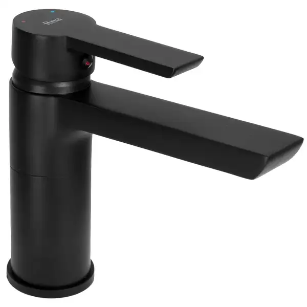 Смеситель для раковины (умывальника) REA ARGUS BLACK черный низкий (REA-B6210) Смеситель для раковины (умывальника) REA ARGUS BLACK черный низкий (REA-B6210)