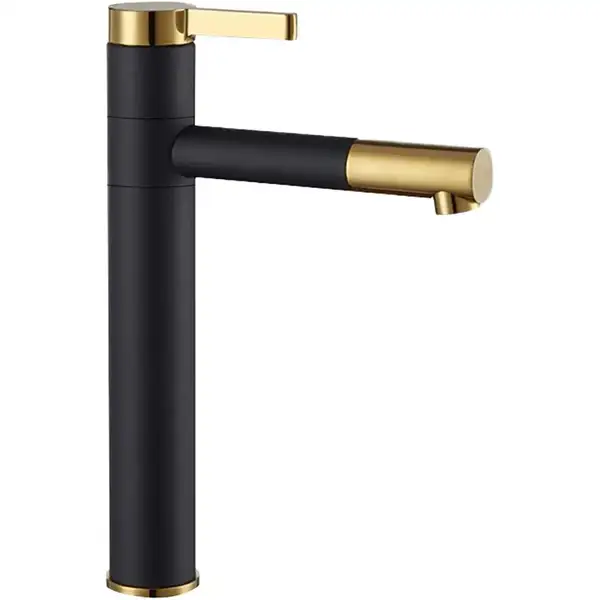 Змішувач для раковини (умивальника) REA SMART BLACK+GOLD чорний/золотий високий (REA-B7402) Змішувач для раковини (умивальника) REA SMART BLACK+GOLD чорний/золотий високий (REA-B7402)