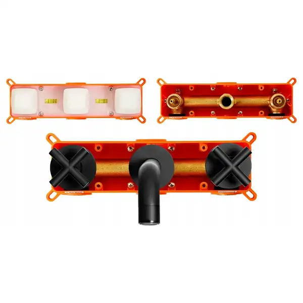 Rea EXIT BLACK MAT Смеситель для раковины, черный (REA-B8000)