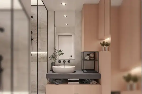 Rea EXIT BLACK MAT Смеситель для раковины, черный (REA-B8000)