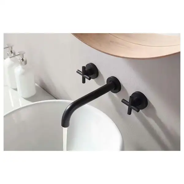 Rea EXIT BLACK MAT Смеситель для раковины, черный (REA-B8000)