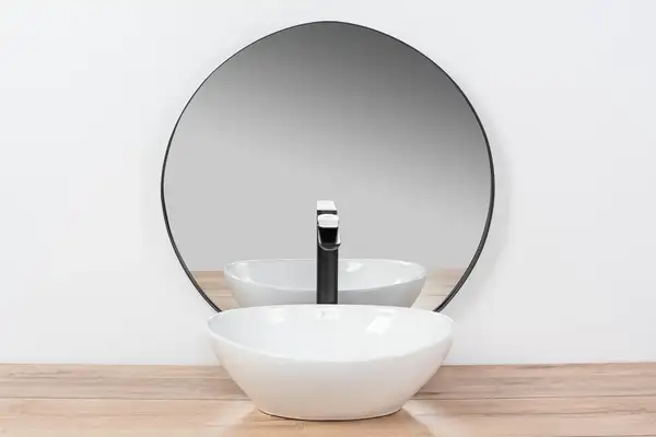 Змішувач для раковини (умивальника) REA CREEK BLACK MAT чорний (REA-B8404)