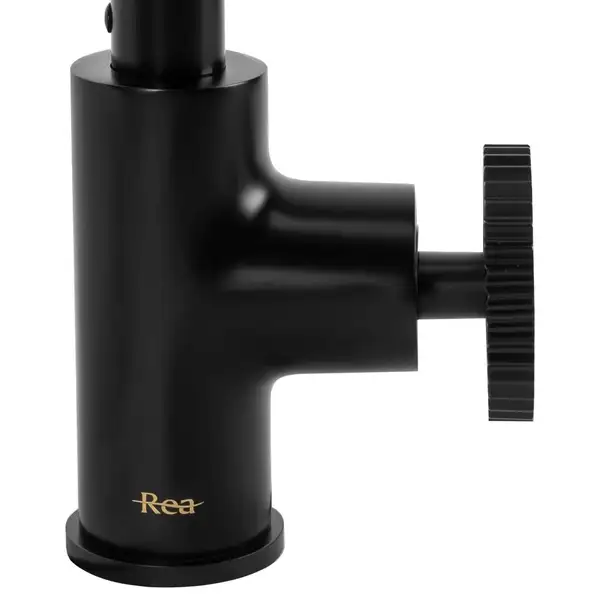 Смеситель для кухни REA VERTIGO SIDE BLACK черный высокий (REA-B8767)