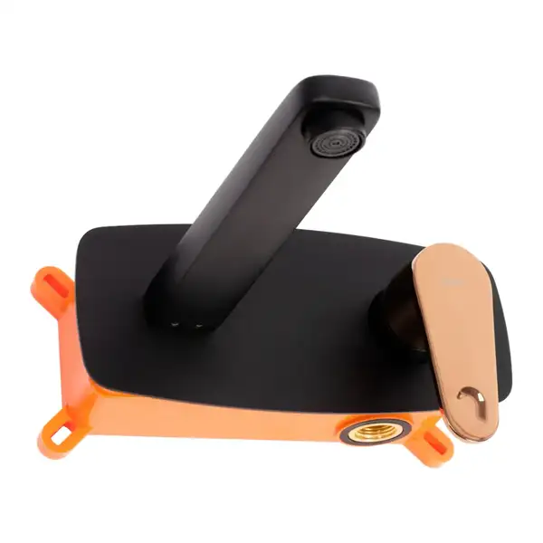 Смеситель для раковины (умывальника) REA MILD BLACK ROSE GOLD + BOX скрытого монтажа (REA-B9142) Смеситель для раковины (умывальника) REA MILD BLACK ROSE GOLD + BOX скрытого монтажа (REA-B9142)