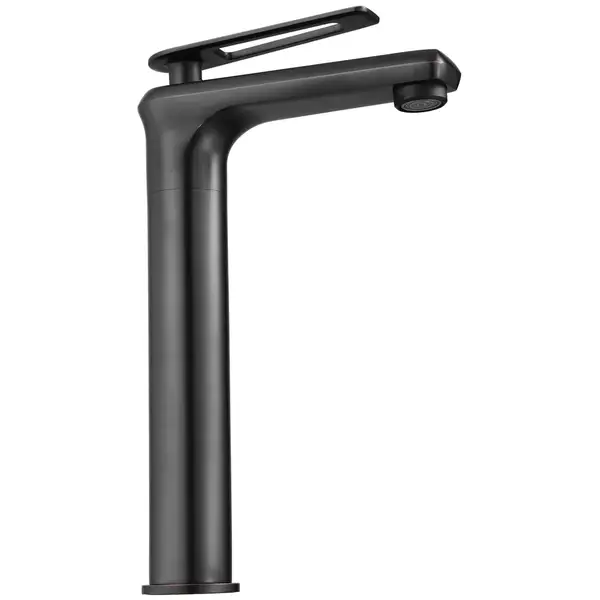 Смеситель для раковины (умывальника) REA BLADE OLD BLACK черний высокий (REA-B9974) Смеситель для раковины (умывальника) REA BLADE OLD BLACK черний высокий (REA-B9974)