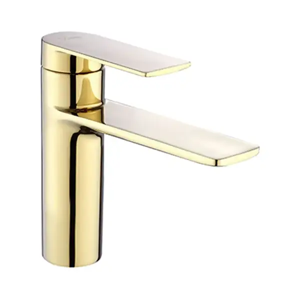 Rea Storm Gold Смеситель для раковины, золотой (REA-B9981)