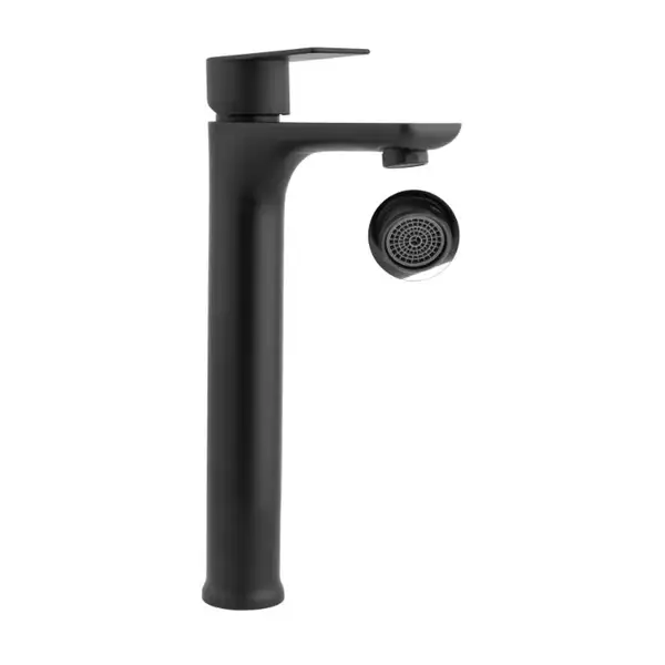 Змішувач для раковини (умивальника) Yoka HUMA 36 BLACK (BU.HUMA-36-BLK)