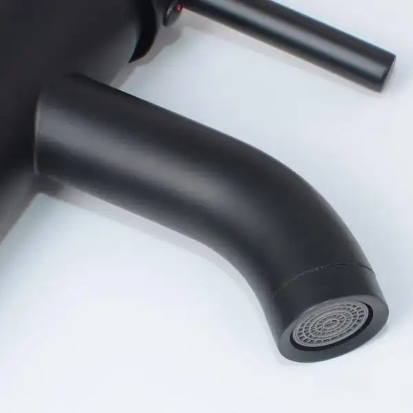 Змішувач для раковины (умивальника) Yoka SPA 24 BLACK черный низький (BU.SPA 24 BLK) Змішувач для раковины (умивальника) Yoka SPA 24 BLACK черный низький (BU.SPA 24 BLK)