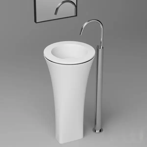 Змішувач для раковини підлоговий Zucchetti Isystick (ZP1630)