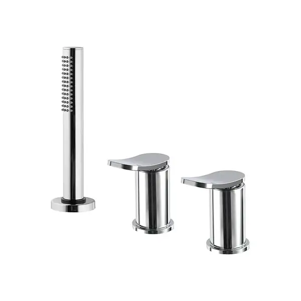 Fima Carlo Змішувач на борт ванни без виливу Fima Flo, хром (F3814/1CR) (F3814_1CR) Fima Carlo Змішувач на борт ванни без виливу Fima Flo, хром (F3814/1CR) (F3814_1CR)