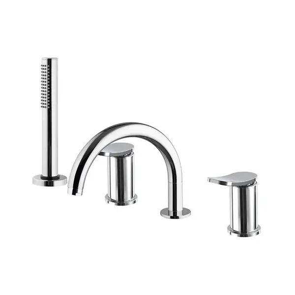 Fima Carlo Змішувач на борт ванни з виливом Fima Flo, хром (F3814CR) Fima Carlo Змішувач на борт ванни з виливом Fima Flo, хром (F3814CR)