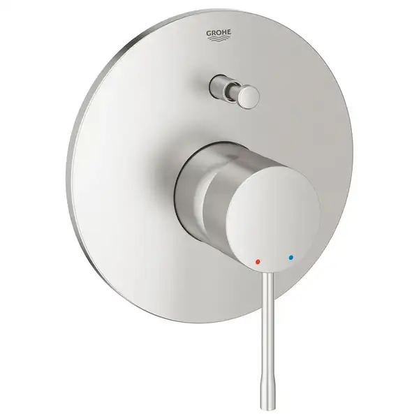 Смеситель для ванны Grohe Essence (цвет - сталь) (19285DC1) фото 1 Aquada.com.ua Смеситель для ванны Grohe Essence (цвет - сталь) (19285DC1) фото 1 Aquada.com.ua