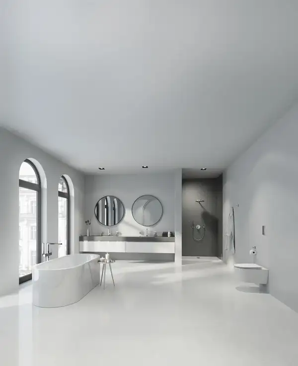 Grohe Plus Змішувач для ванни, підлоговий, хром (23846003) Grohe Plus Змішувач для ванни, підлоговий, хром (23846003)