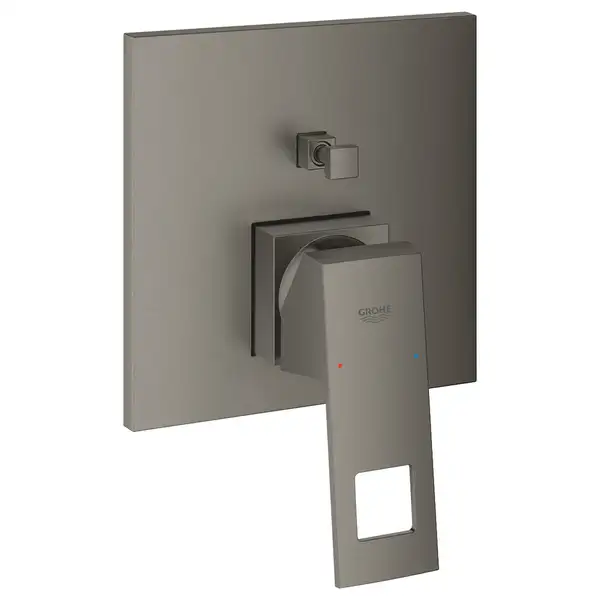 Смеситель для ванны Grohe Eurocube (цвет - тёмный графит, матовый) (24062AL0) фото 1 Aquada.com.ua Смеситель для ванны Grohe Eurocube (цвет - тёмный графит, матовый) (24062AL0) фото 1 Aquada.com.ua