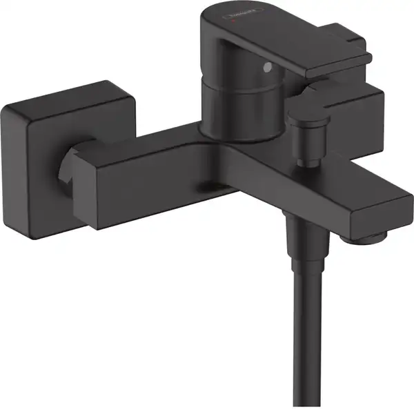 Hansgrohe Vernis Shape Смеситель для ванны, матовый черный (71450670) Hansgrohe Vernis Shape Смеситель для ванны, матовый черный (71450670)