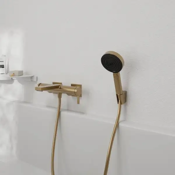HANSGROHE Tecturis E Змішувач для ванни, шліфована бронза (73420140) HANSGROHE Tecturis E Змішувач для ванни, шліфована бронза (73420140)