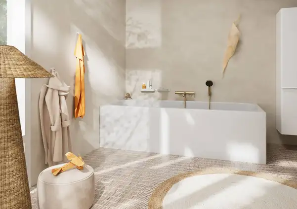 HANSGROHE Tecturis S Смеситель для ванны, матовая бронза (73422140) HANSGROHE Tecturis S Смеситель для ванны, матовая бронза (73422140)