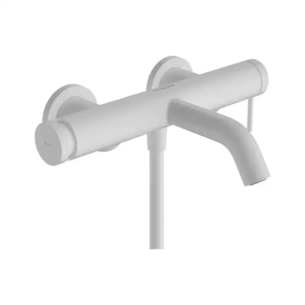 Hansgrohe Tecturis S Смеситель для ванны, белый матовый (73422700) Hansgrohe Tecturis S Смеситель для ванны, белый матовый (73422700)