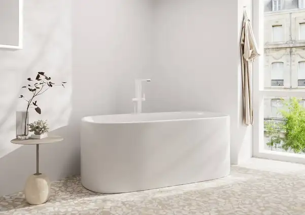 Hansgrohe Tecturis E Смеситель для ванны, белый матовый (73445700)
