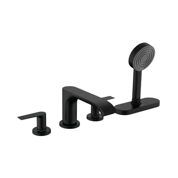 Змішувач Hansgrohe Vivenis на борт ванни, чорний матовий (75444670) Змішувач Hansgrohe Vivenis на борт ванни, чорний матовий (75444670)