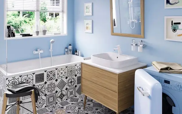 Змішувач ванна душ білий Pure&easy 376819165 KLUDI НІМЕЧЧИНА Змішувач ванна душ білий Pure&easy 376819165 KLUDI НІМЕЧЧИНА